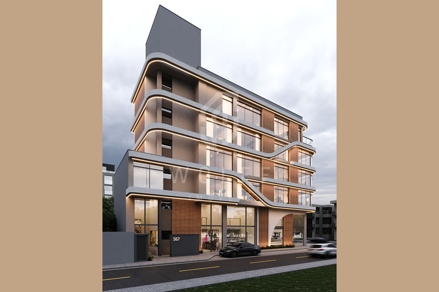 JD1523 - Grand Tower - Salas Comerciais com Fachada Moderna no Centro