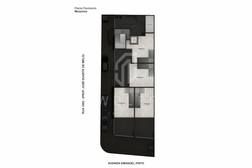 JD1523 - Grand Tower - Salas Comerciais com Fachada Moderna no Centro