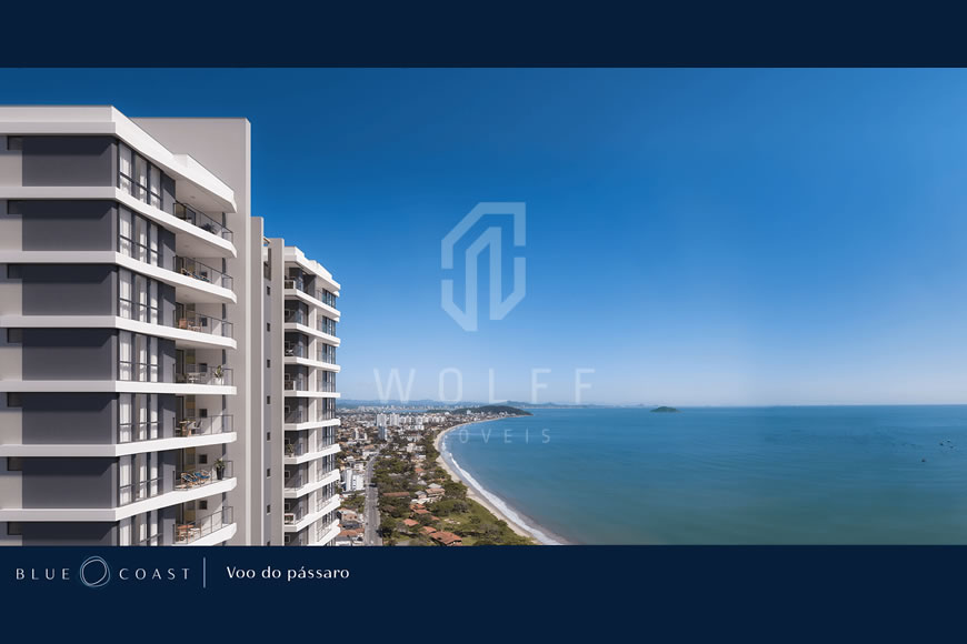 JD1525 - Blue Coast - Apartamento com Vista Mar de 03 suítes