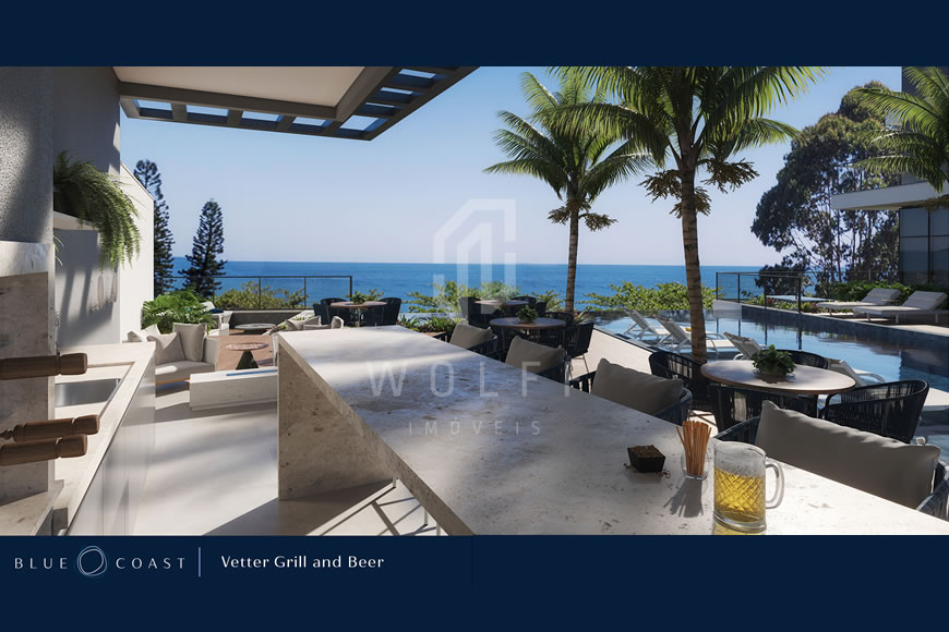 JD1525 - Blue Coast - Apartamento com Vista Mar de 03 suítes