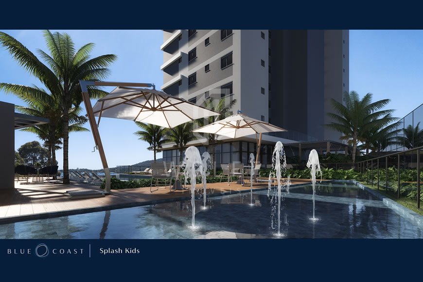 JD1525 - Blue Coast - Apartamento com Vista Mar de 03 suítes