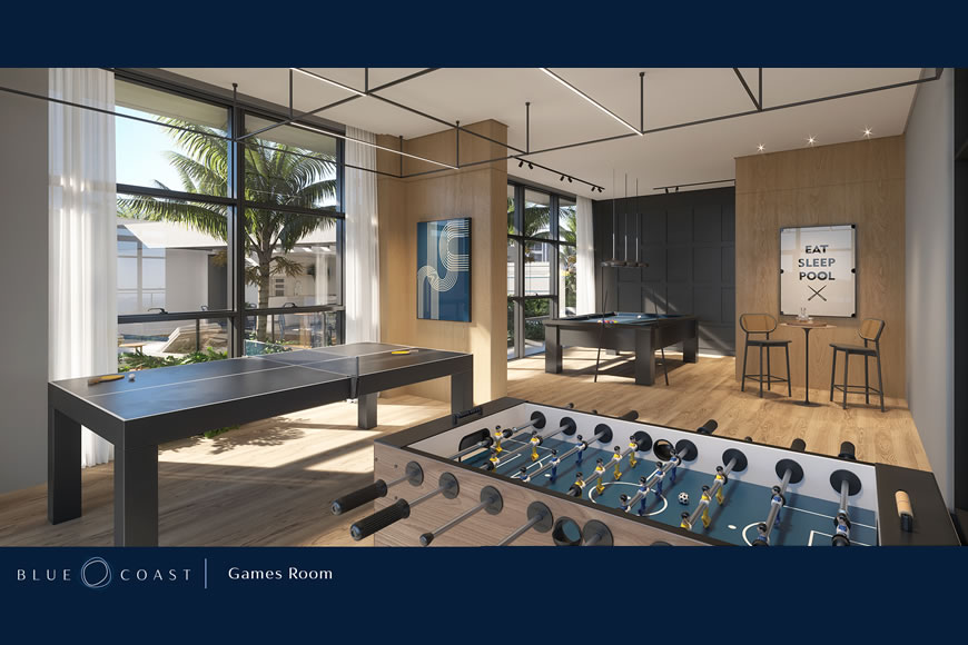 JD1525 - Blue Coast - Apartamento com Vista Mar de 03 suítes