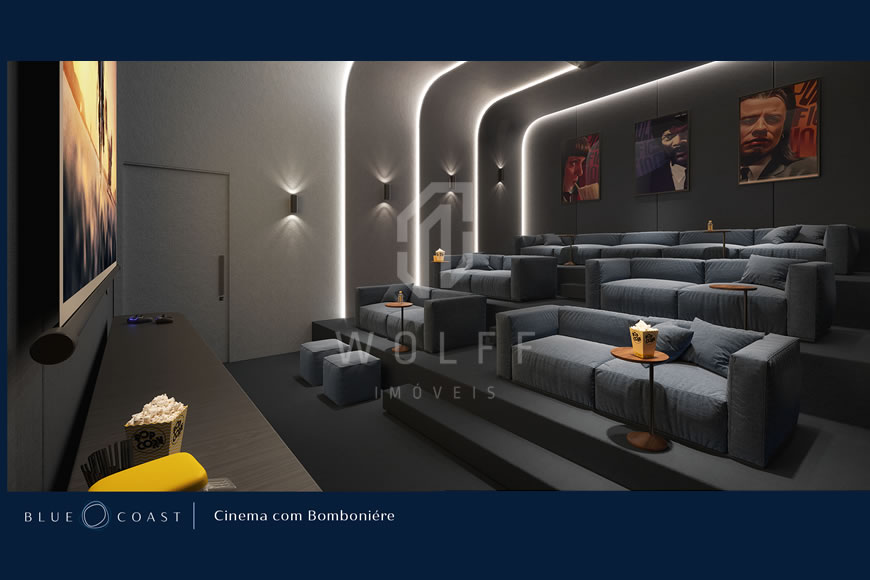 JD1525 - Blue Coast - Apartamento com Vista Mar de 03 suítes