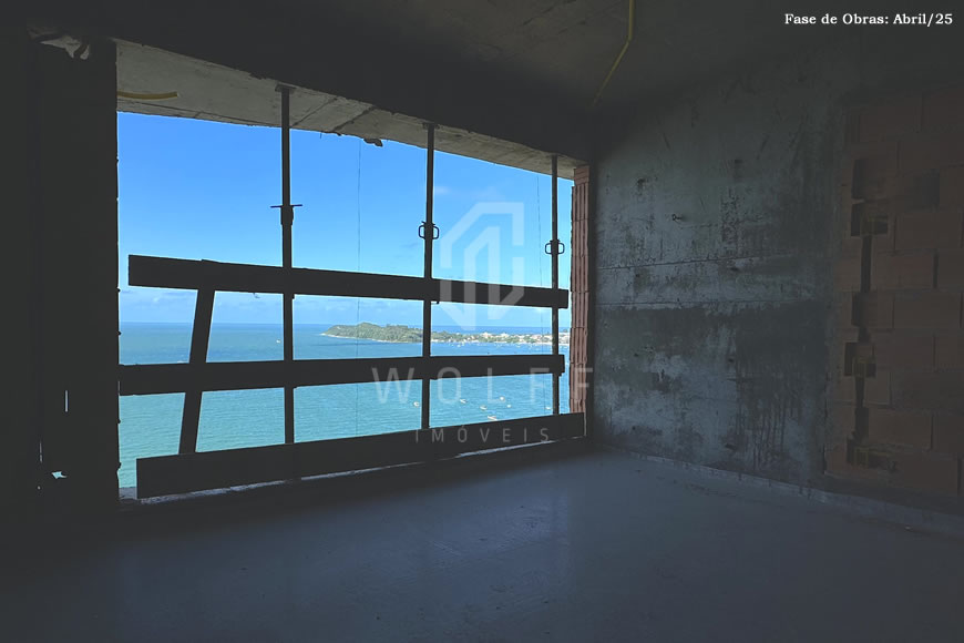 JD1525 - Blue Coast - Apartamento com Vista Mar de 03 suítes
