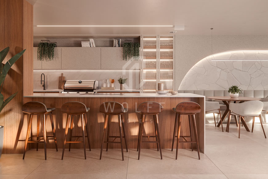 JD1536 - Apartamentos Pé na Areia no Tabuleiro