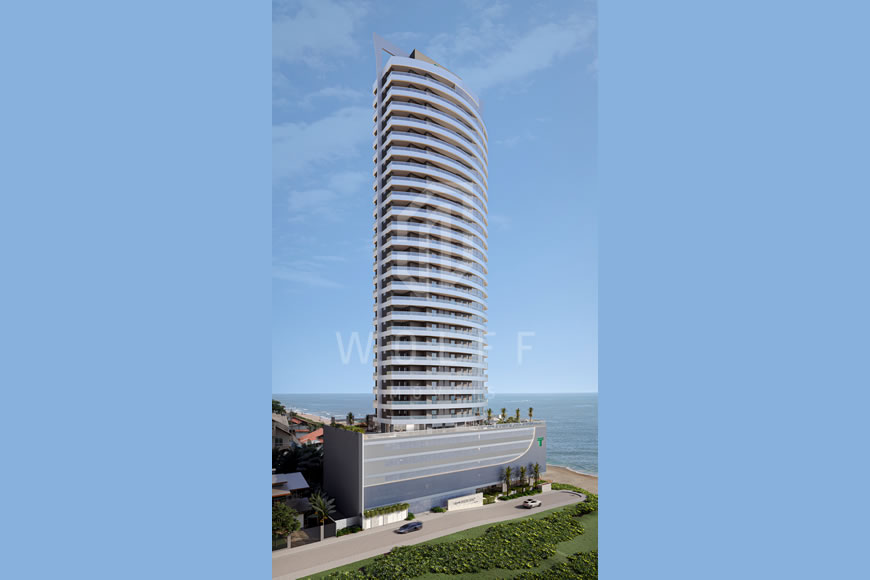 JD1536 - Apartamentos Pé na Areia no Tabuleiro