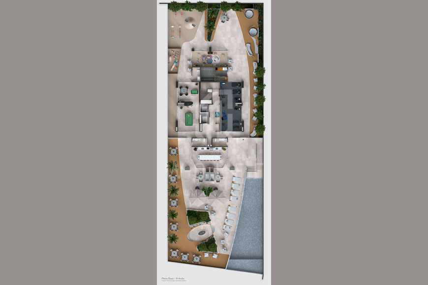 JD1536 - Apartamentos Pé na Areia no Tabuleiro