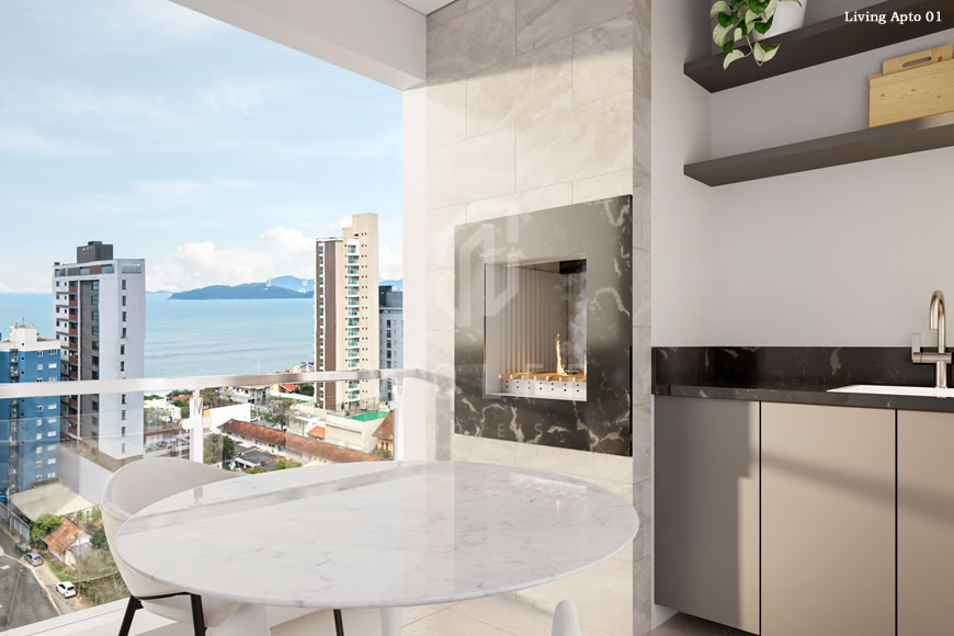 JD1538 - Pré-lançamento - Apartamento a apenas 170m da Praia no Centro