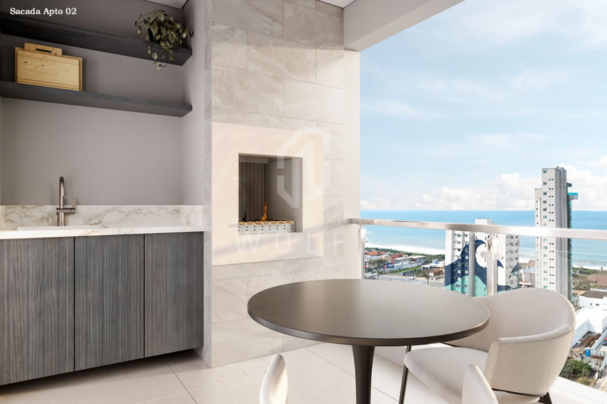 JD1538 - Pré-lançamento - Apartamento a apenas 170m da Praia no Centro