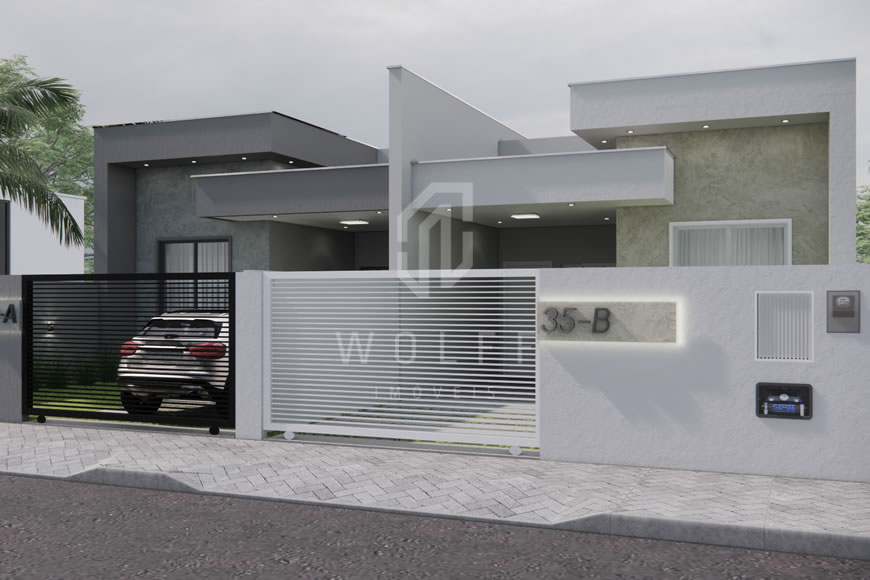 JD1539 - Casas Geminadas com Design Moderno no Bairro Itajuba