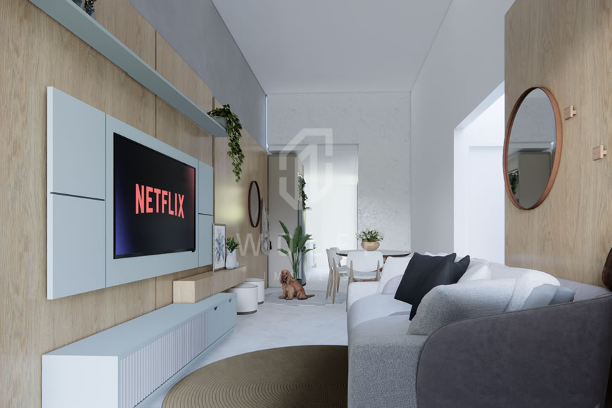 JD1539 - Casas Geminadas com Design Moderno no Bairro Itajuba