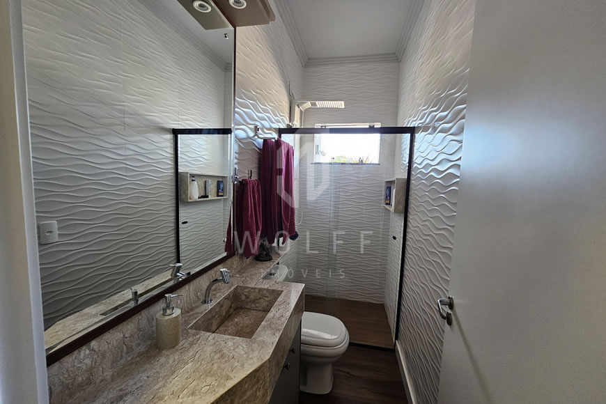 JD1540 - Sobrado Geminado Mobiliado e com Piscina