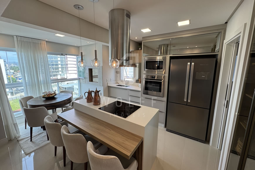 JD1541 - Atlântic - Apartamento_Mobiliado a 90 metros da Praia