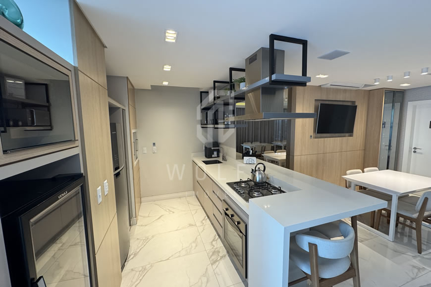 JD1541 - Atlântic - Apartamento_Mobiliado a 90 metros da Praia
