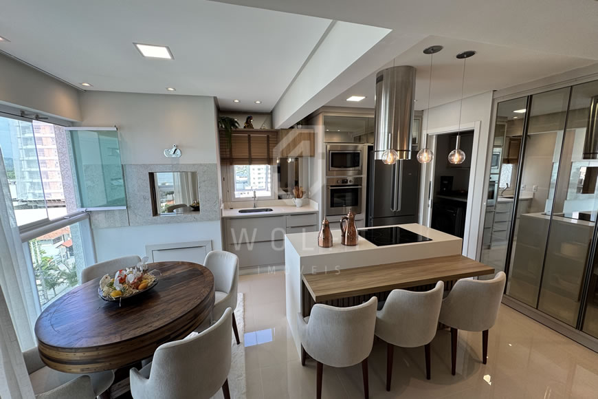 JD1541 - Atlântic - Apartamento_Mobiliado a 90 metros da Praia