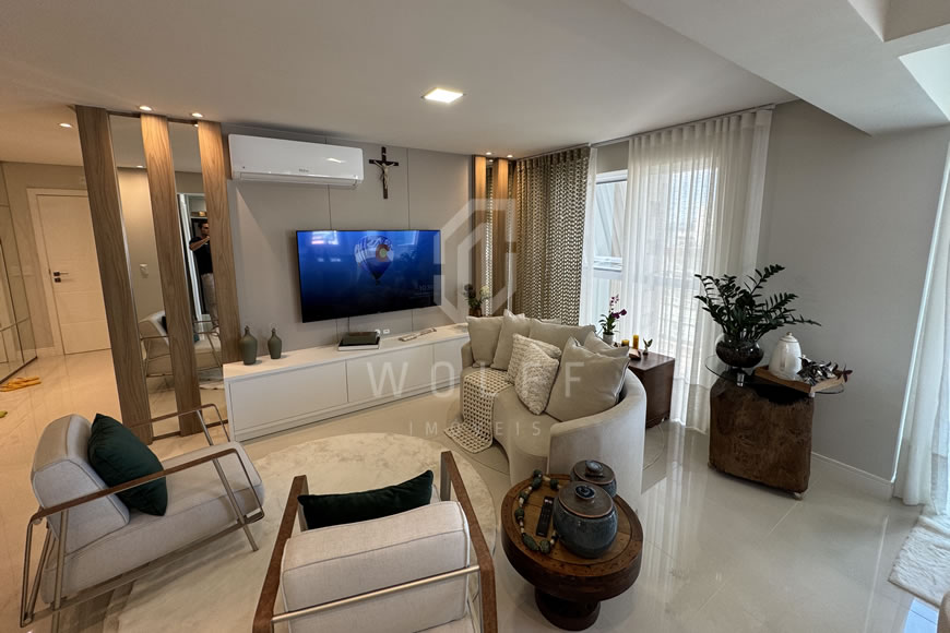 JD1541 - Atlântic - Apartamento_Mobiliado a 90 metros da Praia