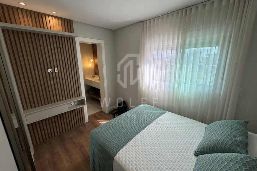 JD1541 - Atlântic - Apartamento_Mobiliado a 90 metros da Praia