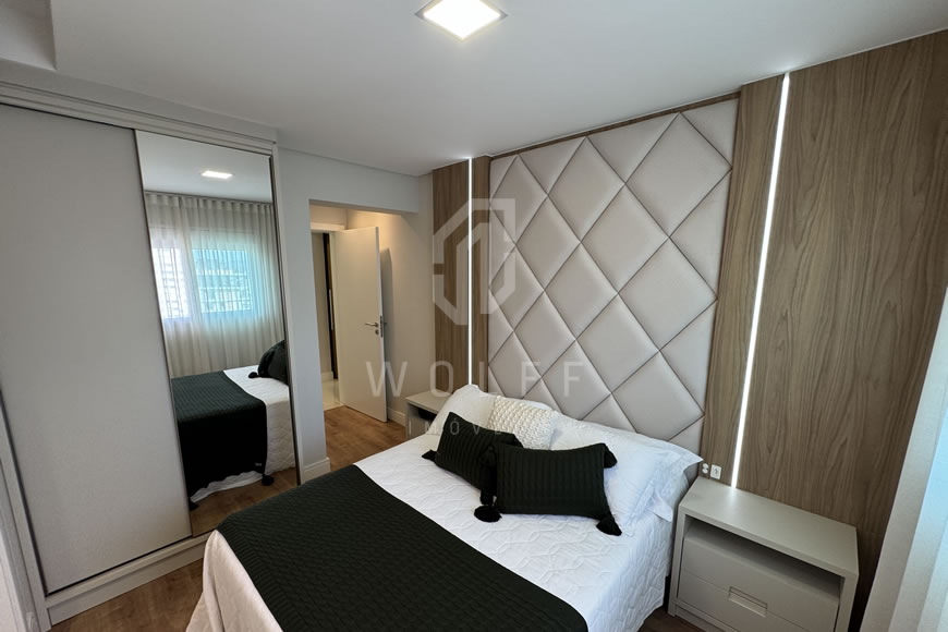 JD1541 - Atlântic - Apartamento_Mobiliado a 90 metros da Praia