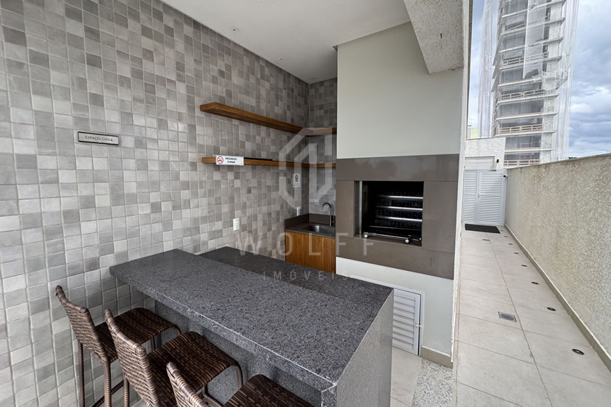 JD1541 - Atlântic - Apartamento_Mobiliado a 90 metros da Praia