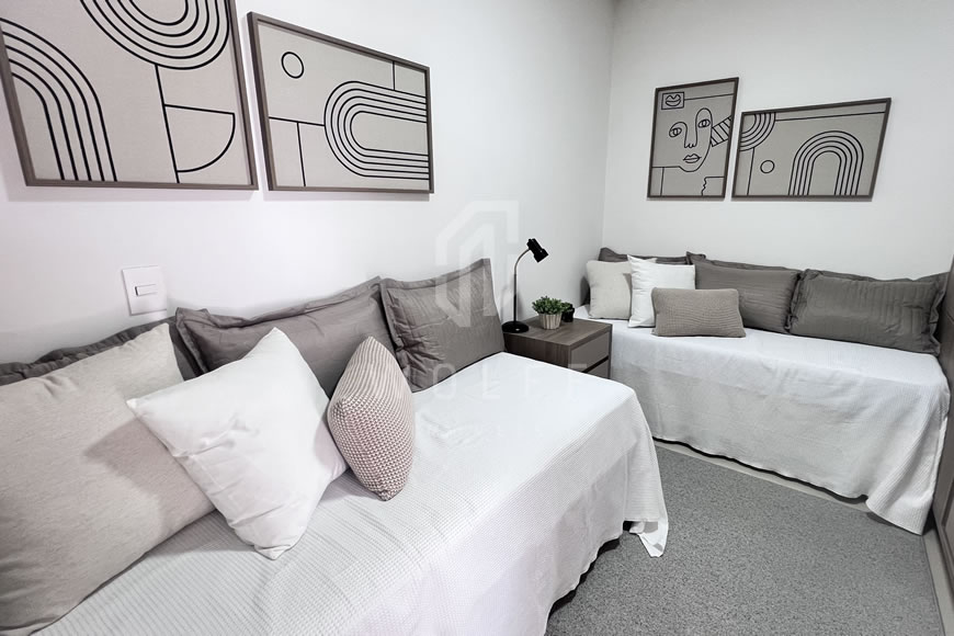 JD1545 - Latitude 26 - Apartamento Mobiliado a 100m da Praia