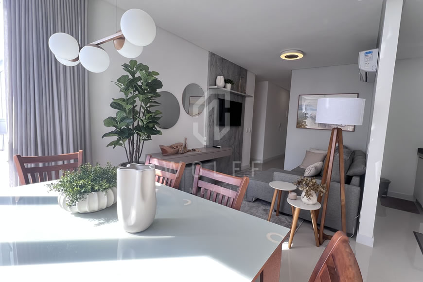 JD1545 - Latitude 26 - Apartamento Mobiliado a 100m da Praia