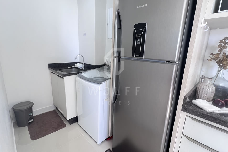 JD1545 - Latitude 26 - Apartamento Mobiliado a 100m da Praia