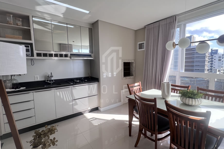 JD1545 - Latitude 26 - Apartamento Mobiliado a 100m da Praia