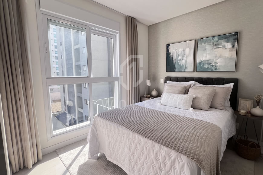 JD1545 - Latitude 26 - Apartamento Mobiliado a 100m da Praia