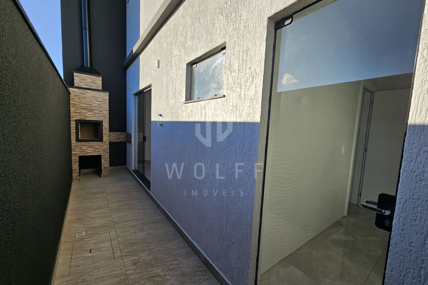 JD1546 - Sobrado Geminado com 03 suítes no Bairro Itajuba