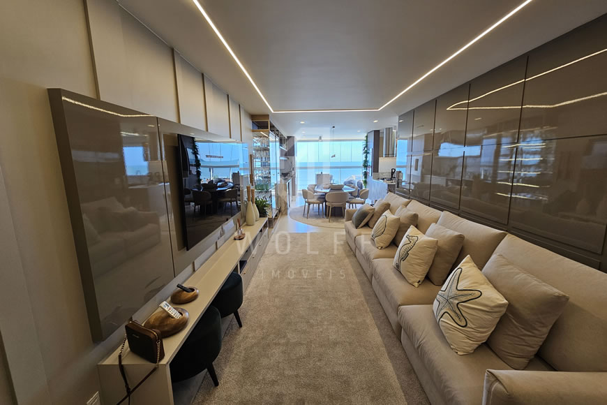 JD1563 - South Beach - Apartamento Mobiliado de 03 suítes