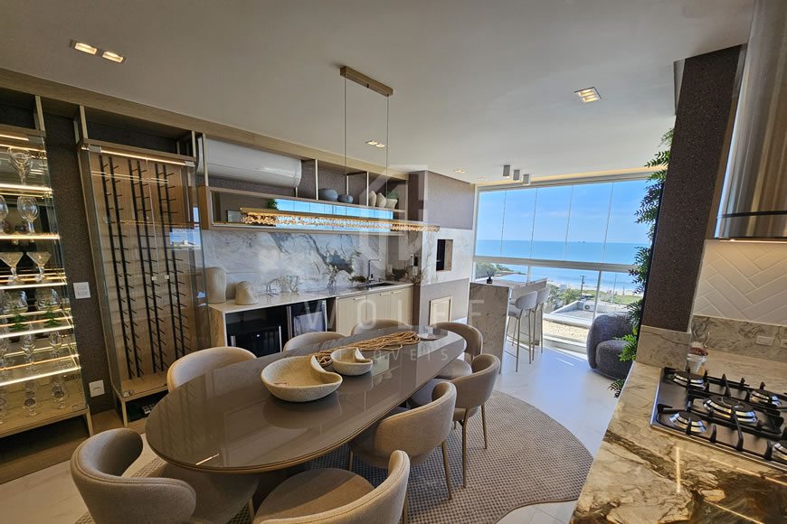 JD1563 - South Beach - Apartamento Mobiliado de 03 suítes