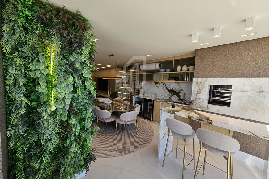 JD1563 - South Beach - Apartamento Mobiliado de 03 suítes