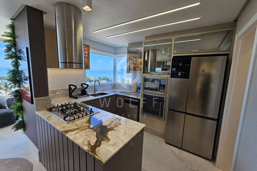 JD1563 - South Beach - Apartamento Mobiliado de 03 suítes