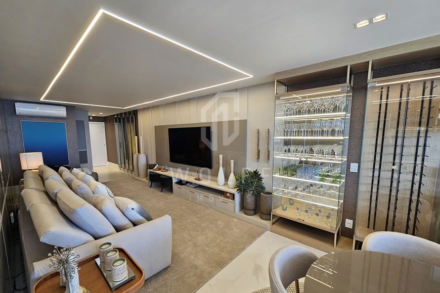 JD1563 - South Beach - Apartamento Mobiliado de 03 suítes