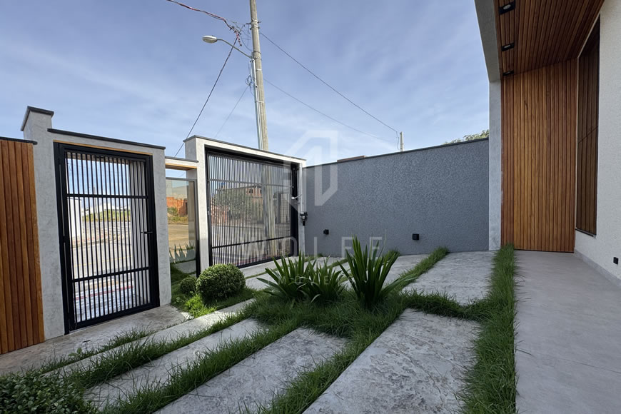 JD1569 - Casa Geminada Moderna de 03 dormitórios