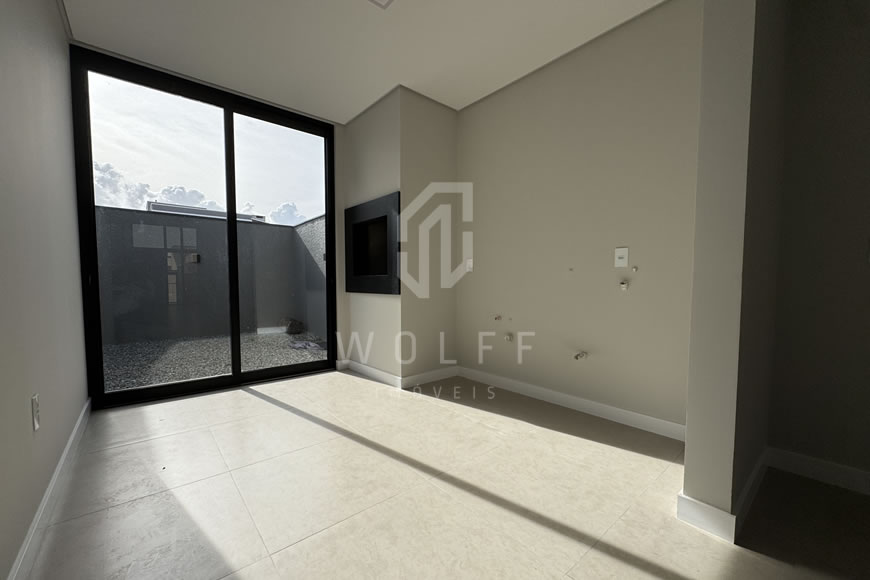 JD1569 - Casa Geminada Moderna de 03 dormitórios