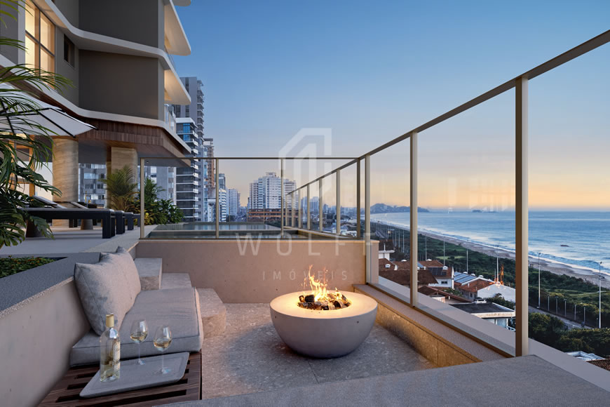 JD1570 - Apartamentos Frente Mar com Vista Definitiva