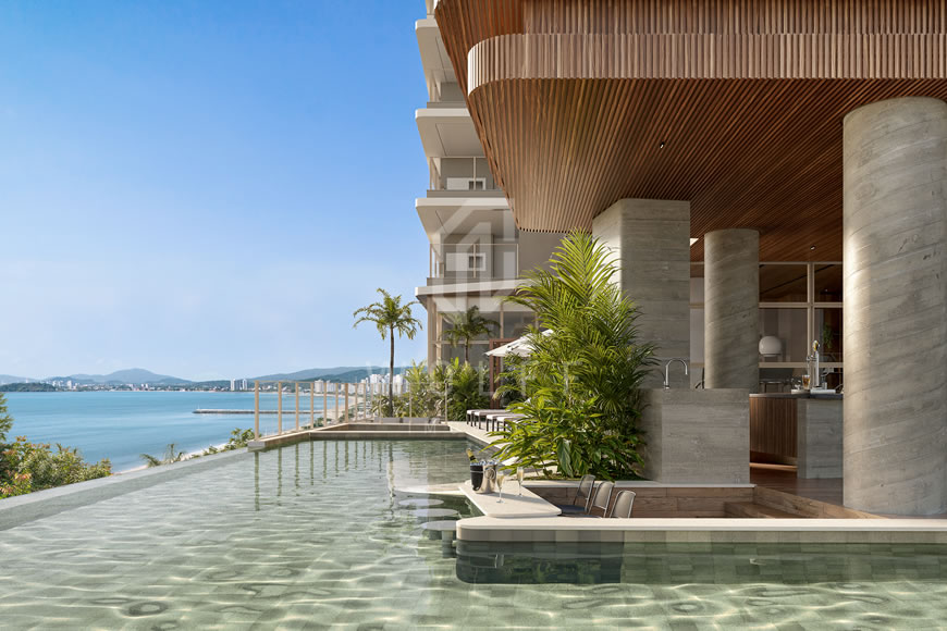 JD1570 - Apartamentos Frente Mar com Vista Definitiva