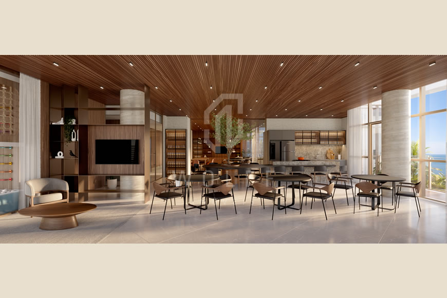 JD1570 - Apartamentos Frente Mar com Vista Definitiva