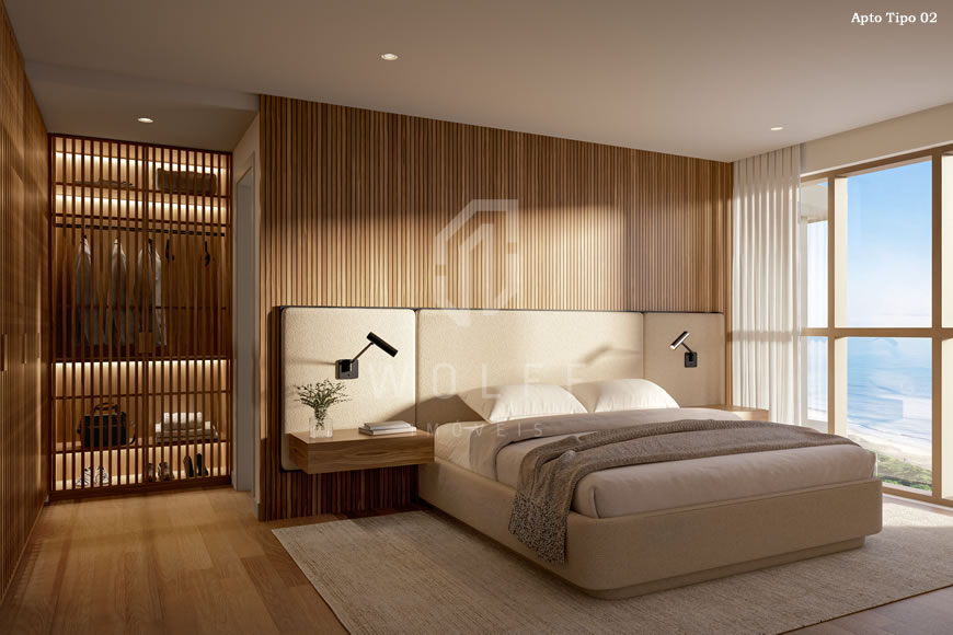 JD1570 - Apartamentos Frente Mar com Vista Definitiva