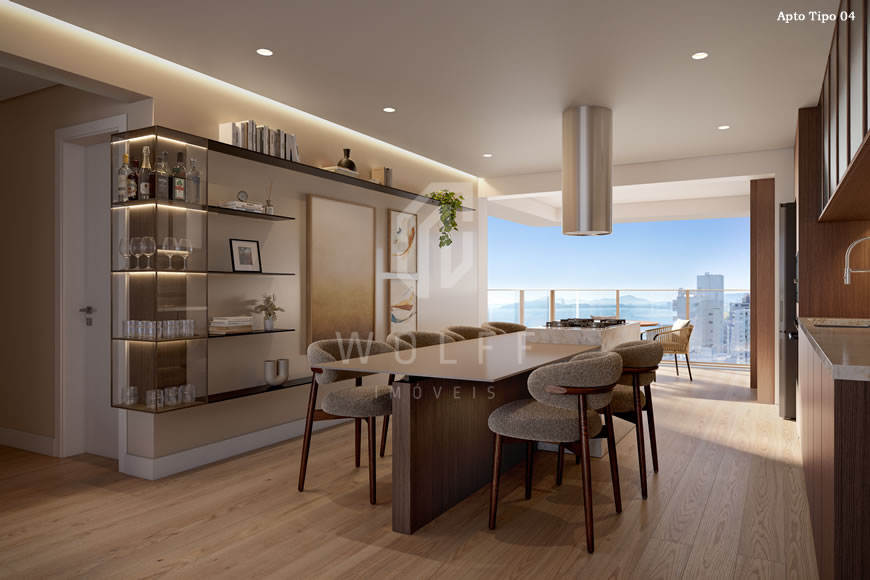 JD1570 - Apartamentos Frente Mar com Vista Definitiva