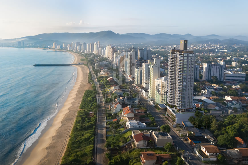 JD1570 - Apartamentos Frente Mar com Vista Definitiva