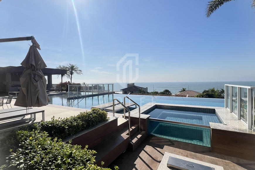 JD1571 - Palm Springs - Apartamento Alto Padrão Frente Mar