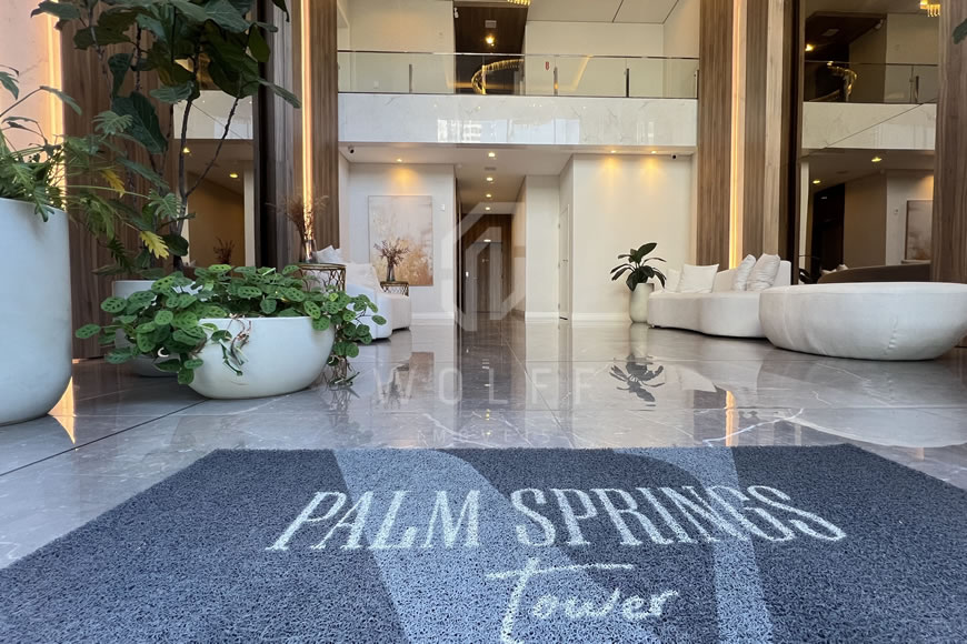 JD1571 - Palm Springs - Apartamento Alto Padrão Frente Mar