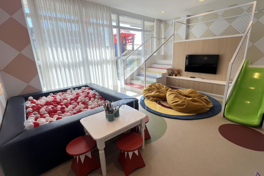 JD1571 - Palm Springs - Apartamento Alto Padrão Frente Mar