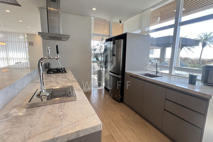 JD1571 - Palm Springs - Apartamento Alto Padrão Frente Mar