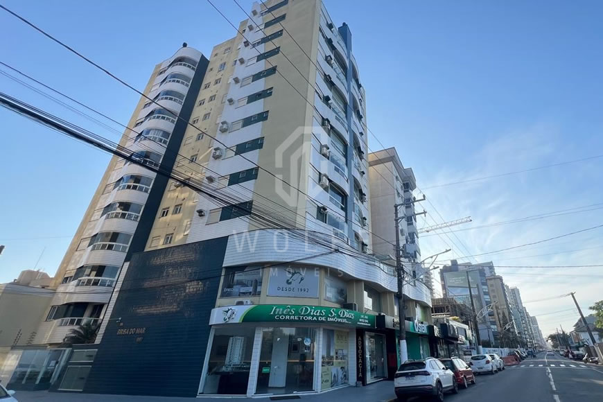 JD1572 - Brisa do Mar - Apartamento Semi-mobiliado com Vista Mar