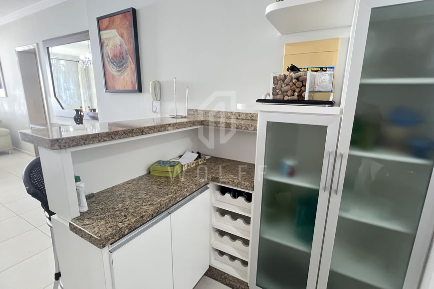 JD1572 - Brisa do Mar - Apartamento Semi-mobiliado com Vista Mar