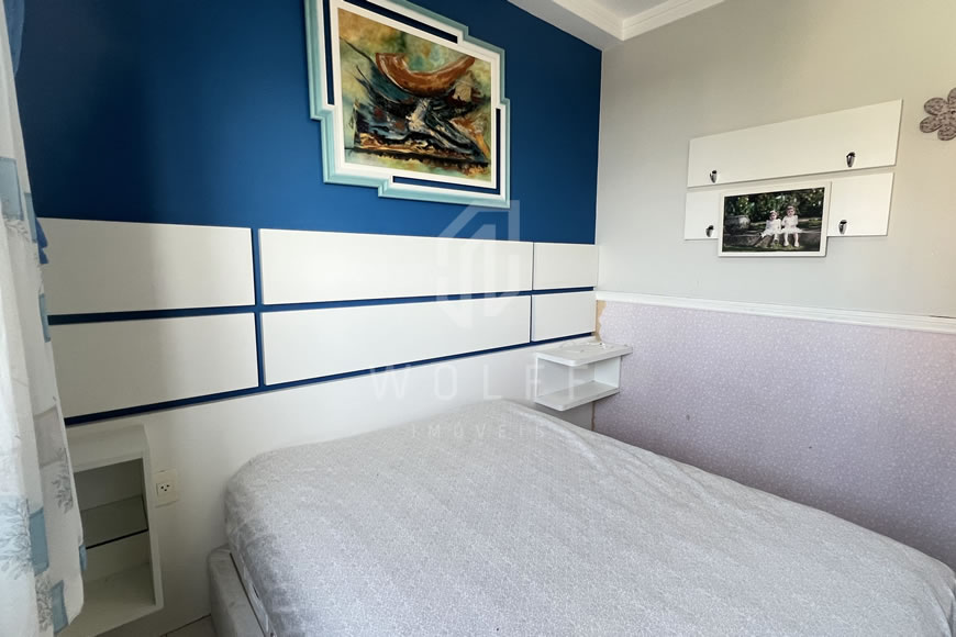 JD1572 - Brisa do Mar - Apartamento Semi-mobiliado com Vista Mar