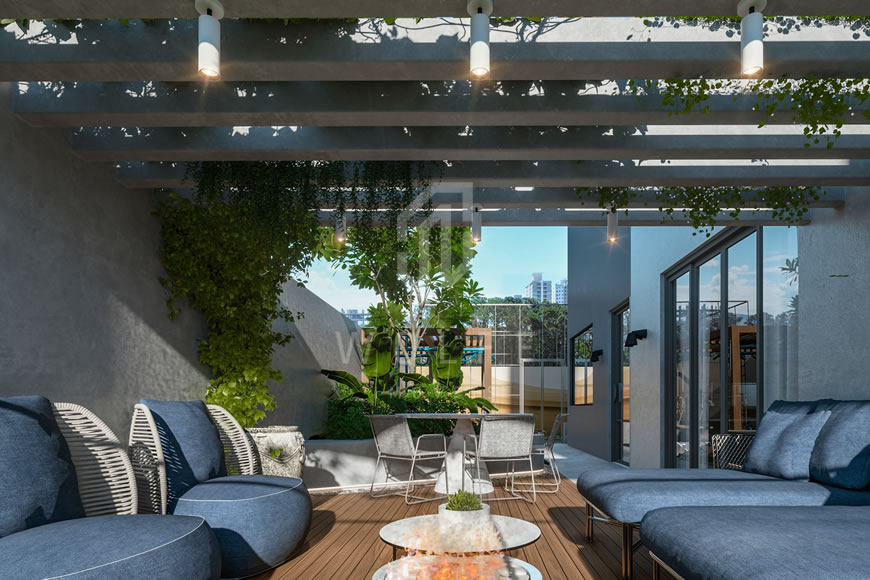 JD1573 - Apartamentos na Quadra do Mar